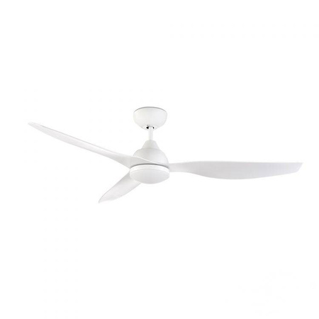 Ceiling fan with LEDS lamp C4 NEPAL white