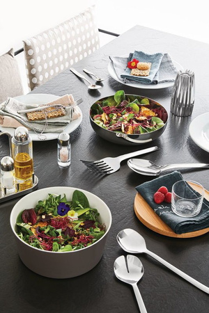 ALESSI Tibidabo silver serving spoon