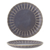 Latina Plate, Purple, Stoneware