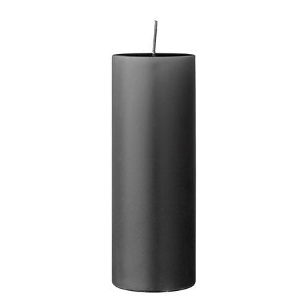 Anja Candle, Grey, Parafin