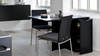 Dining table #101 SKOVBY black