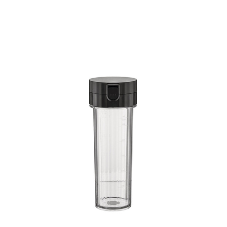On The Go 550 Ml ALESSI PLISSE black