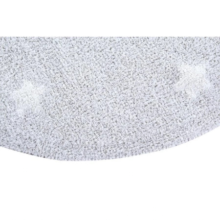 Dywan bawełniany Lorena Canals SUPERSTAR szary Ø120 cm