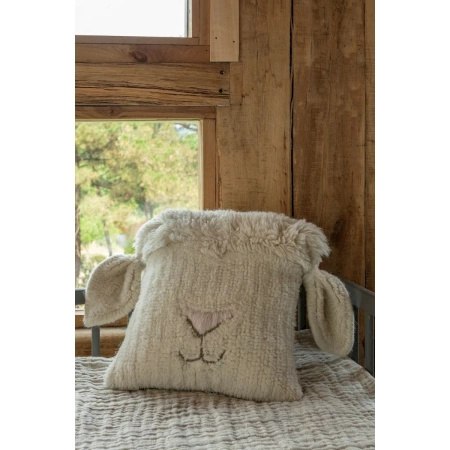 Poduszka Lorena Canals NOSE SHEEP różowa