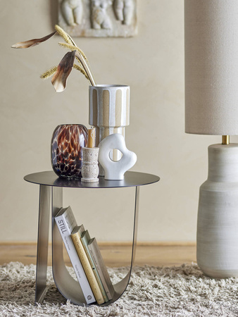 BLOOMINGVILLE CHER side table black