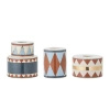 Bitja Candle Holder, Grey, Stoneware