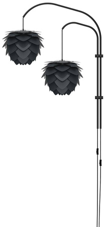 Lampshade UMAGE ALUVIA MINI gray size S