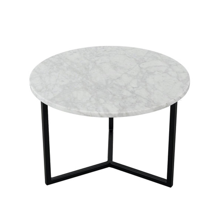 Coffee table IGNE FURNITURE MOON 80 cm white