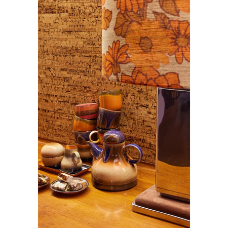 70s ceramics: café cups java (set of 4)
