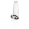 Glass drinking bottle 0.5 l Black