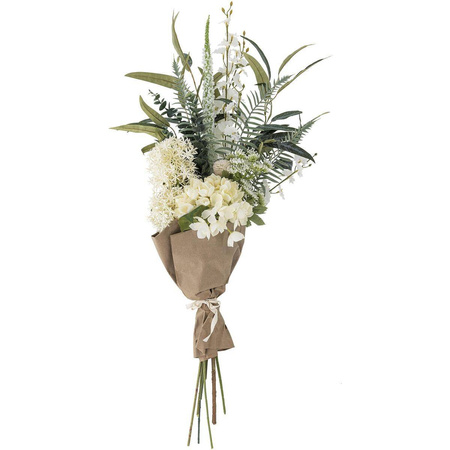 Symphonie Bouquet, White, Artificial Flowers