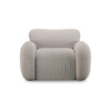 Arc lounge fauteuil, frame sand, sneak, light grey
