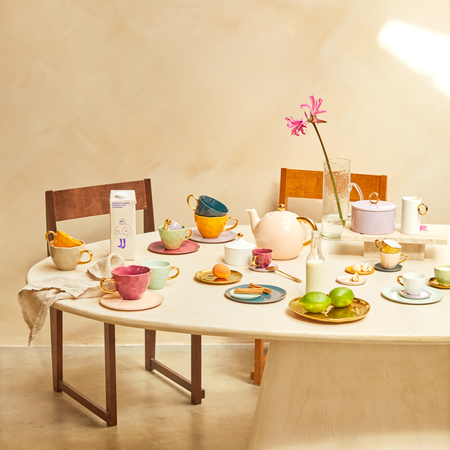 Talerzyk Urban Nature Culture Good Morning mały złoty Ø9 cm