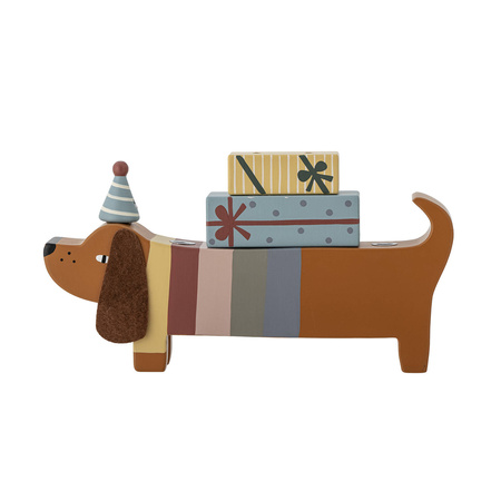 Charlie Birthday Decoration, Brown, FSC®100%, Lotus
