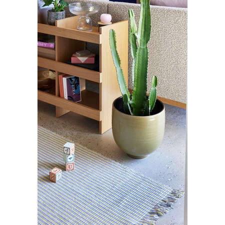 Doniczka Hübsch YUKA zielona (zestaw 2)