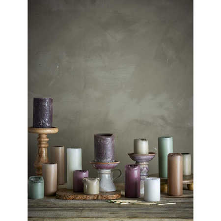 Anja Candle, Green, Parafin