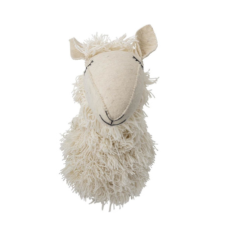 BLOOMINGVILLE Lama Wall Decoration White