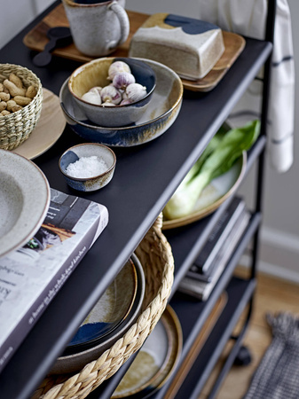 Jules Bowl, Grey, Stoneware