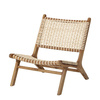 Fotel Bloomingville Keila naturalny