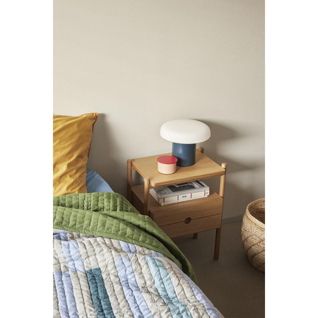 Ateliers Table Lamp Dark blue/White