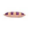 Striped velvet cushion Midsummer (50x30cm)