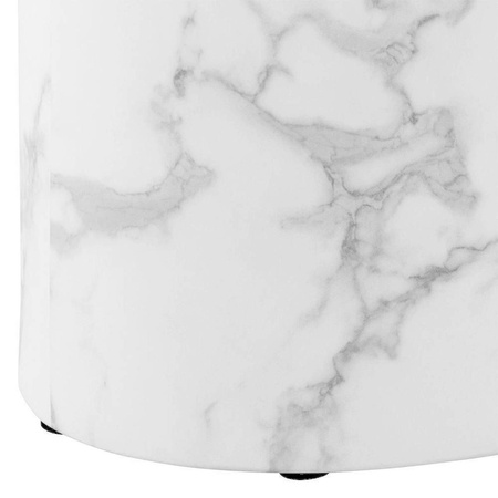Coffee Table FERN Unique white marble Carrara