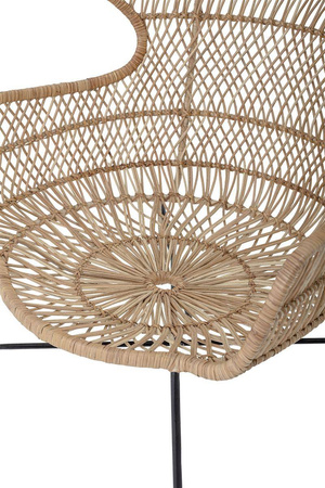 Oudon Lounge Chair, Nature, Rattan