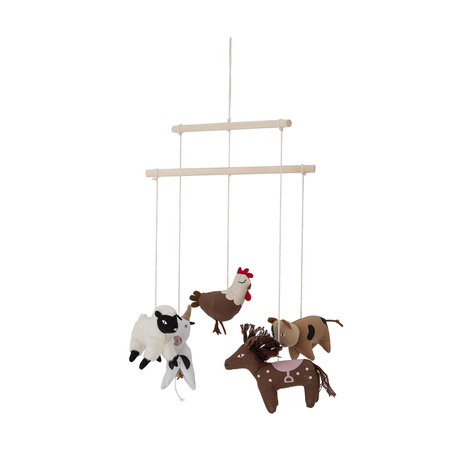 Gunni Mobile, Brown, Cotton