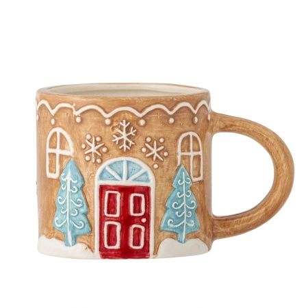 Ginnie Mug, Brown, Stoneware