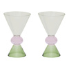 wine glass Ayo, pale green