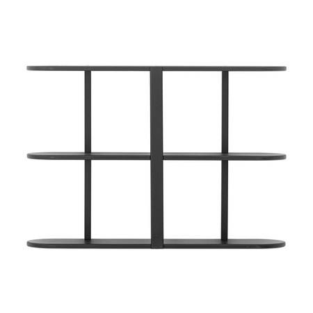 Vicente Shelf, Black, MDF