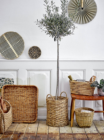 Zestaw 2 Koszy Bloomingville SELMA naturalnych