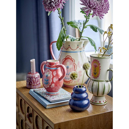 Faramir Vase, Blue, Stoneware