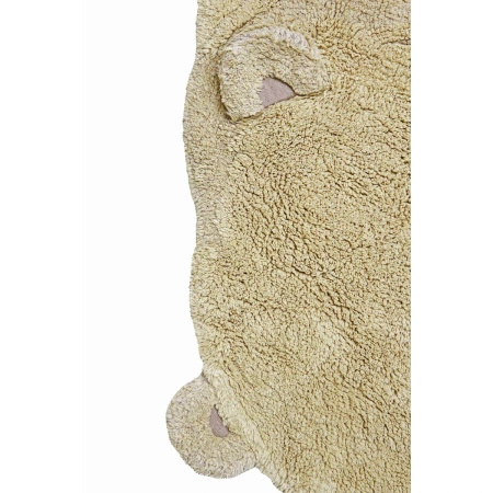 Dywan bawełniany Lorena Canals ANIMAL RUGS beżowy 122 x 120 cm