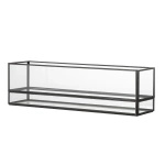 Filula Votive, Black, Glass