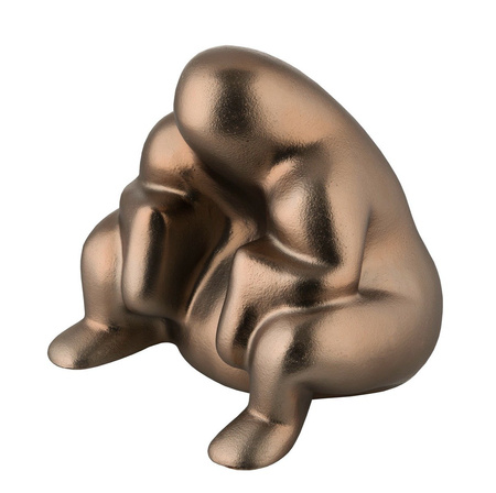 ALESSI DEDE door stopper metallic brown