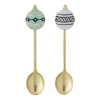 Freydis Spoon, Blue, Zinc Alloy
