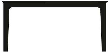 Dining table #26 SKOVBY black and white