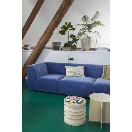 Fluffy cushion white/beige (35x55)