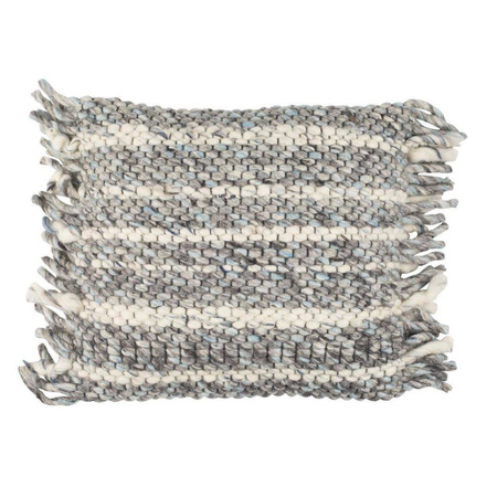 ZUIVER FRILLS pillow gray blue