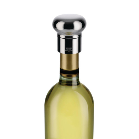ALESSI NOE Silver Wine Bottle Stopper