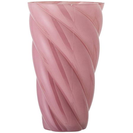 Callo Vase, Rose, Glass