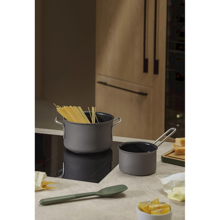 Garnek z powłoką ceramiczną Slip-Let® Eva Trio GREY LINE szary 3.8 l