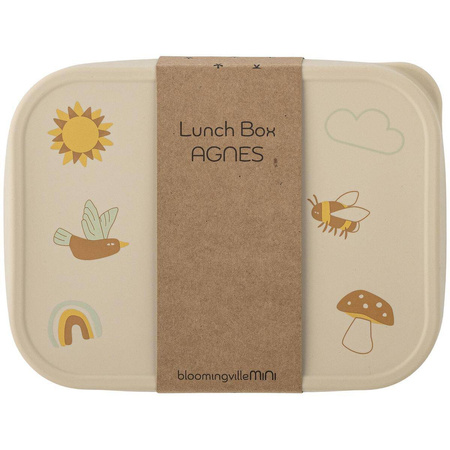 Agnes Lunch Box, Nature, Stainless Steel