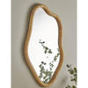 Ashlie Wall Mirror, Nature, Rattan