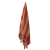 Frello Throw, Orange, Recycled Cotton
