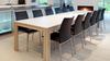 Dining table #24 SKOVBY black and white