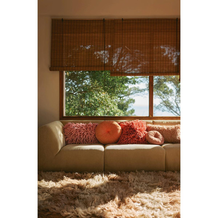 Poduszka hkliving FLUFFY różowa rozmiar 65x40 cm