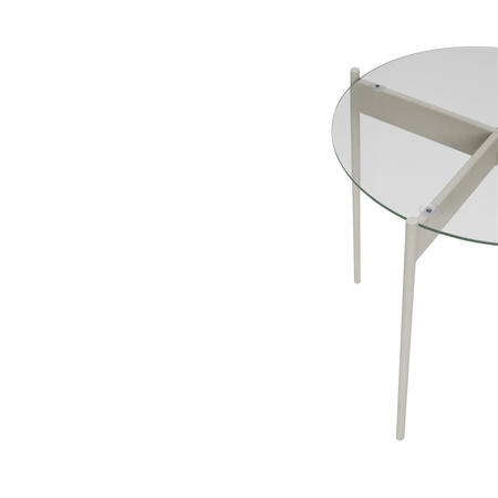 HÜBSCH BEAM yellow side table