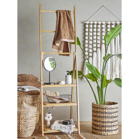 Aden Towel Rack, Nature, Bamboo